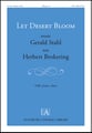 Let Desert Bloom SAB choral sheet music cover